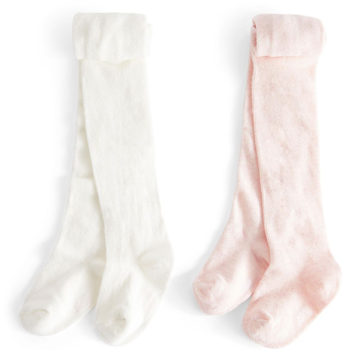 IN EXTENSO Lot de 2 paires de collants bébé fille
