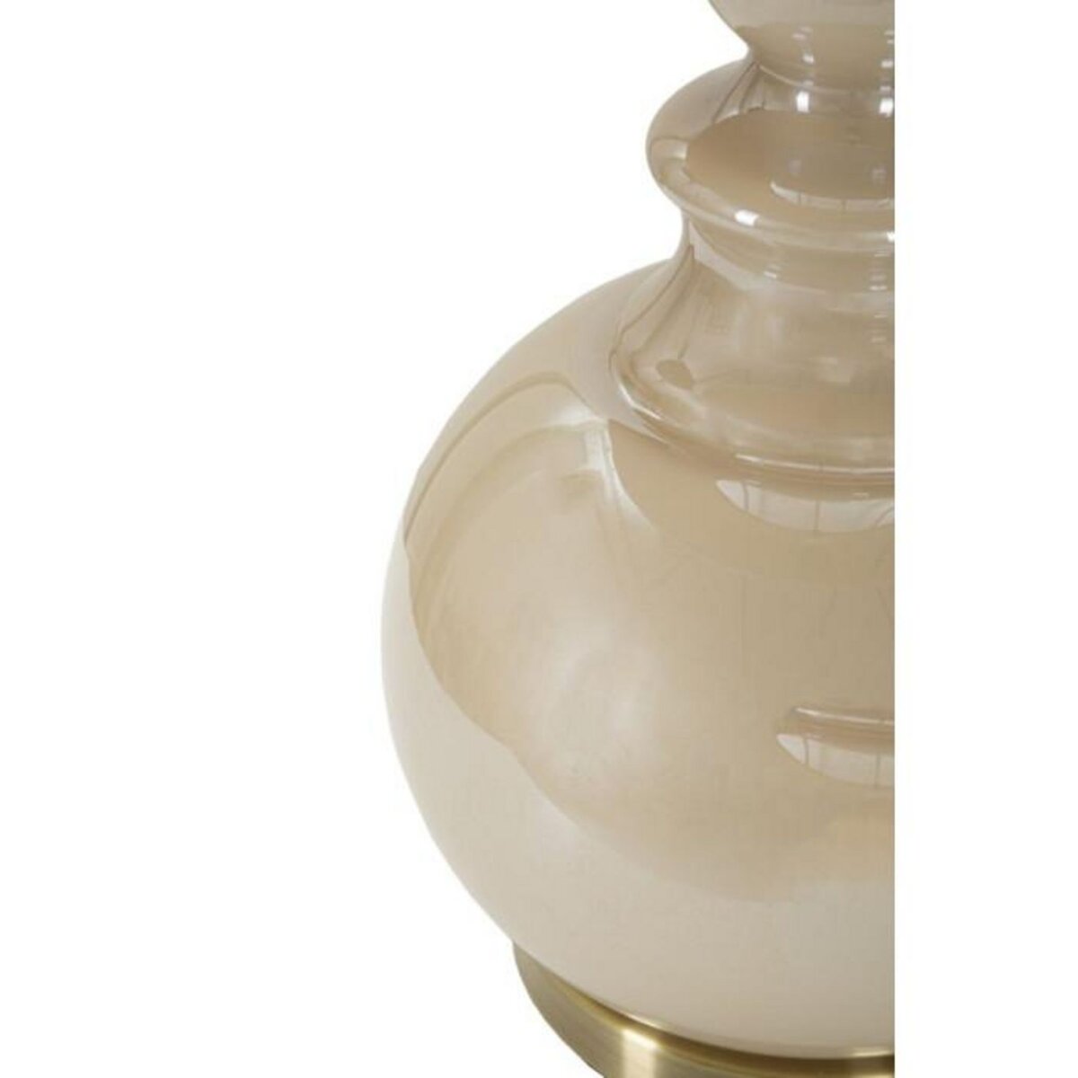 Paris Prix Lampe à Poser Design en Verre  Perly  61cm Pearl