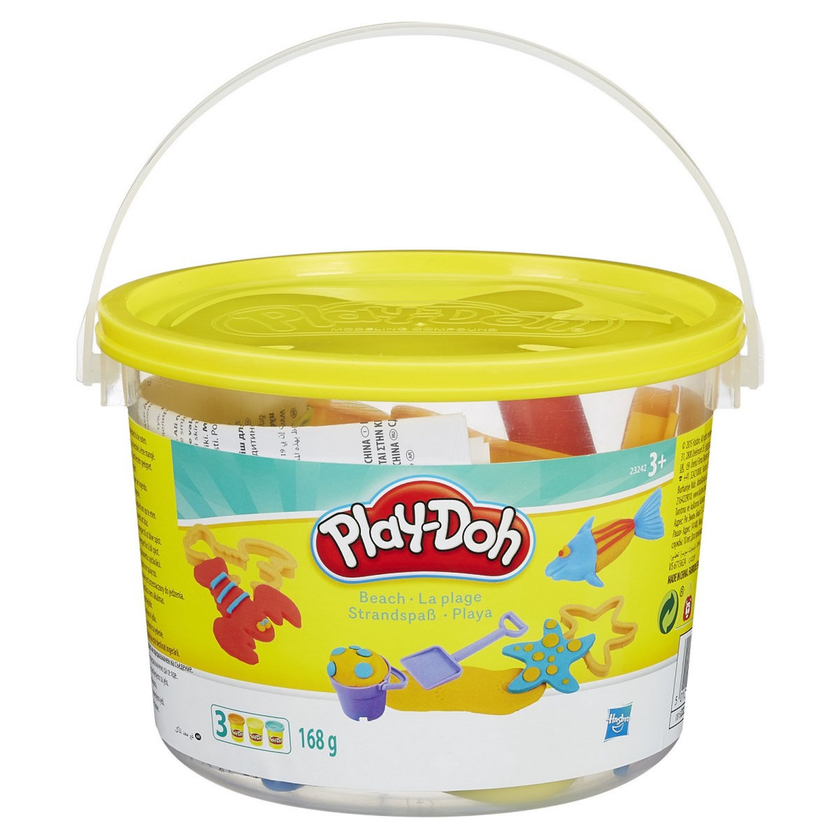 HASBRO Play-Doh Pâte à modeler Mini baril les animaux 