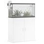 Voir la diapositive 4 : VIDAXL Support pour aquarium blanc 81x36x73 cm bois d ingénierie