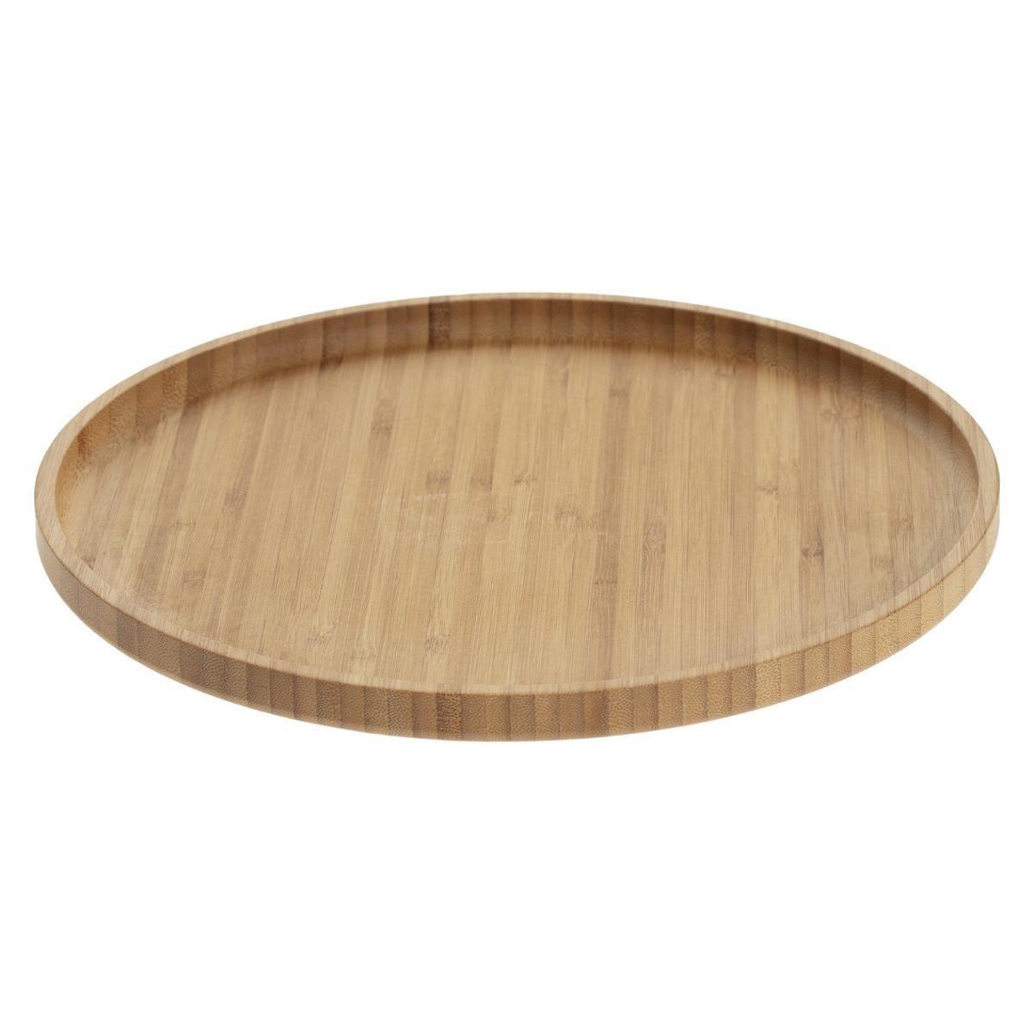 Voir la diapositive 2 : SECRET DE GOURMET Lot de 6 assiettes  bambou  26cm naturel