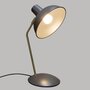Voir la diapositive 2 : ATMOSPHERA Lampe à Poser en Métal  Célia  38cm Gris