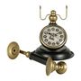 Voir la diapositive 2 : OSTARIA Horloge métal téléphone rétro