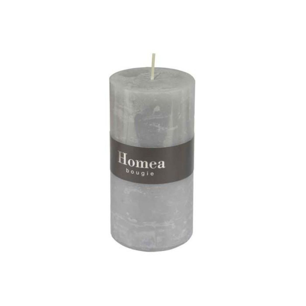 Paris Prix Bougie Pilier Déco  Rustique  10cm Gris