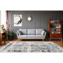 Voir la diapositive 2 : Paris Prix Tapis Vintage à Poils Courts  Broadway VI  Gris