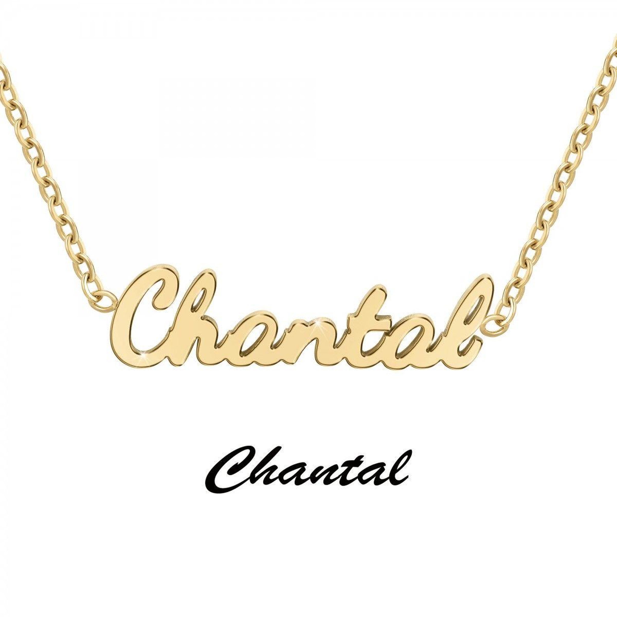 Voir la diapositive 3 : SC CRYSTAL Chantal - Collier prénom