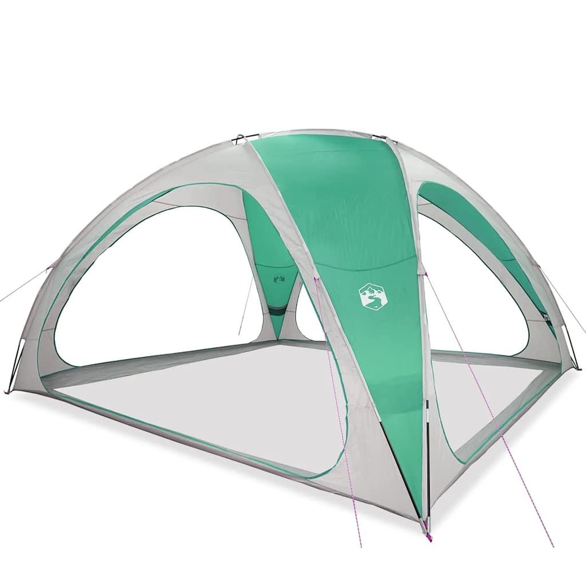 Voir la diapositive 2 : VIDAXL Tente de fete vert de mer impermeable