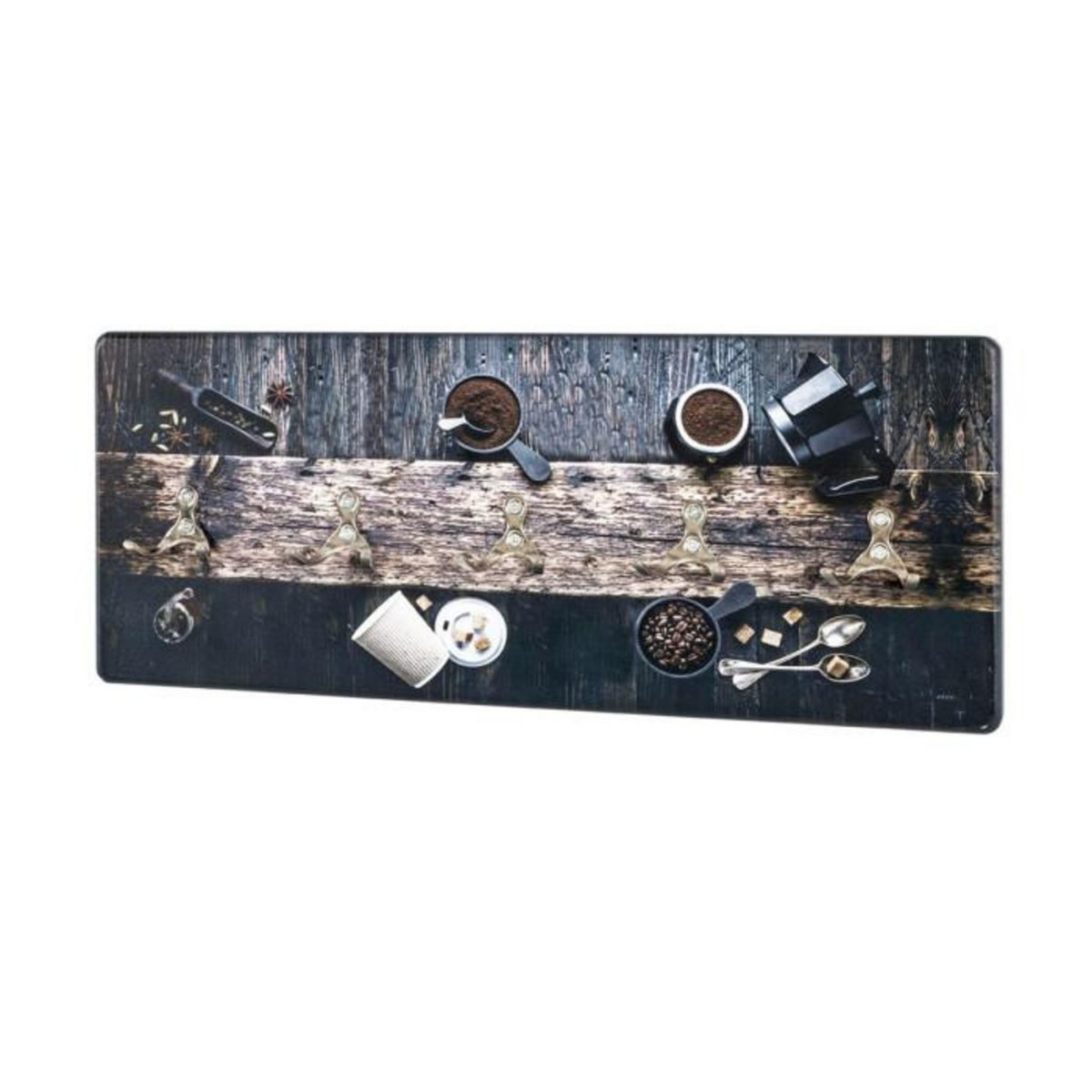 Paris Prix Patère Murale Design  Café  50cm Noir