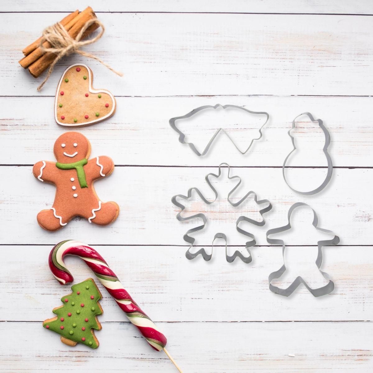 ZENKER Lot de 4 emporte-pièces de Noël Zenker Emporte-pièces