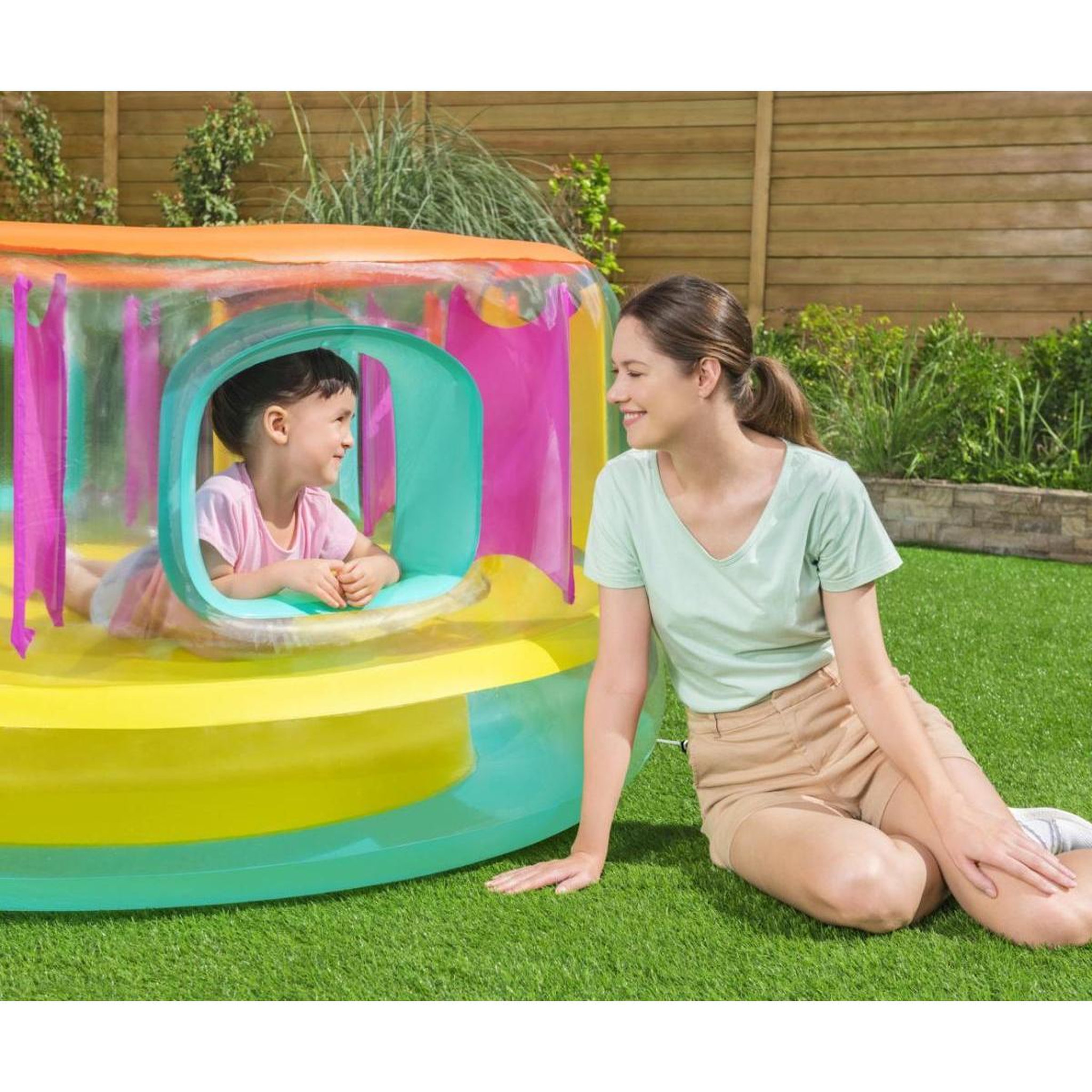 Voir la diapositive 4 : BESTWAY Aire de jeux gonflable  52262 BounceJam 1.80m x H86cm