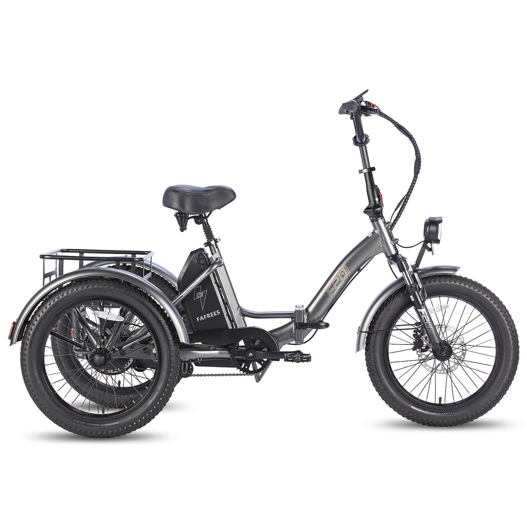 Voir la diapositive 1 : FAFREES Tricycle cargo électrique fafrees f20 mate
