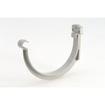 GIRPI Crochet bandeau pour gouttière développé 33 Xpcb16 gris pvc N/A