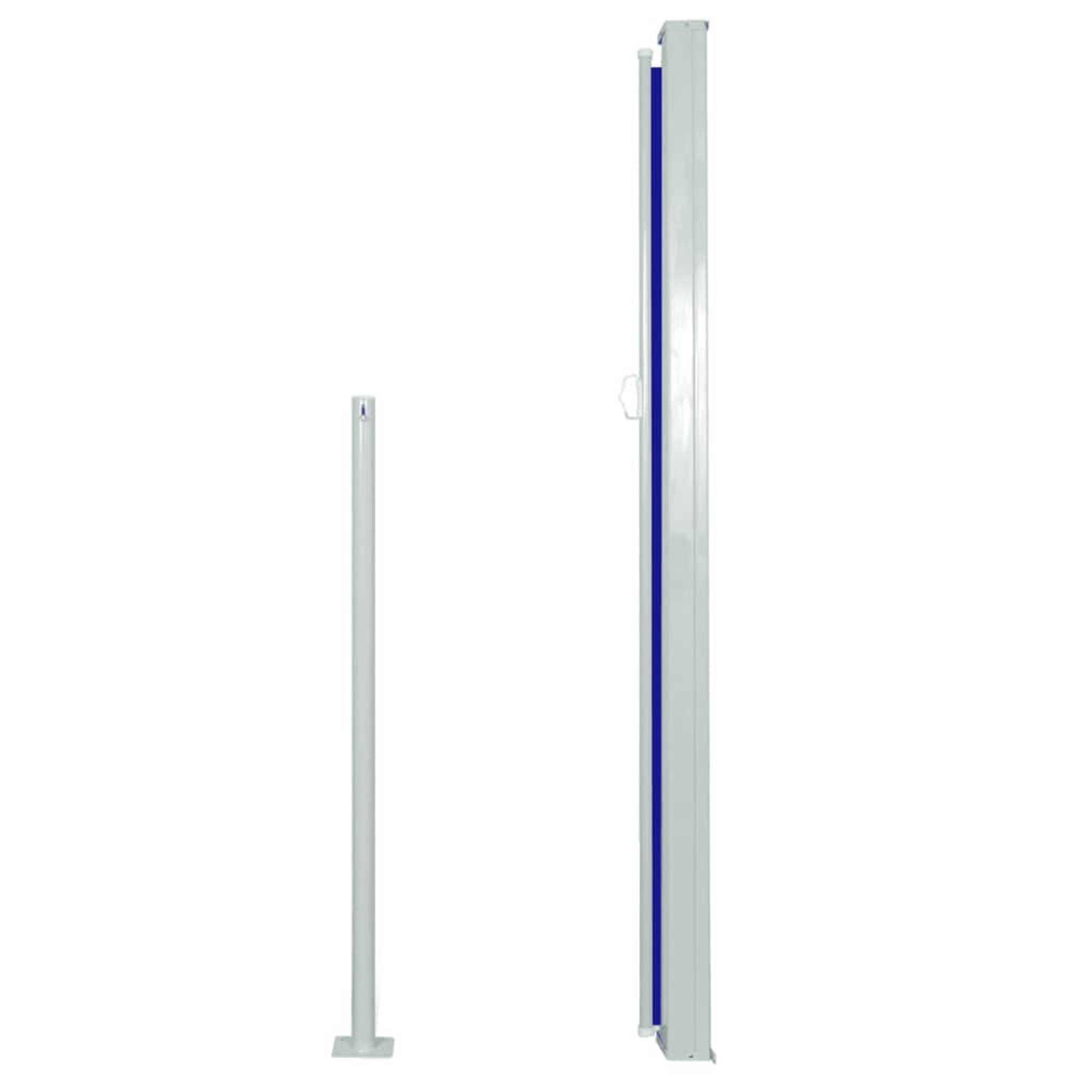 Voir la diapositive 3 : VIDAXL Auvent lateral retractable 160 x 500 cm Bleu