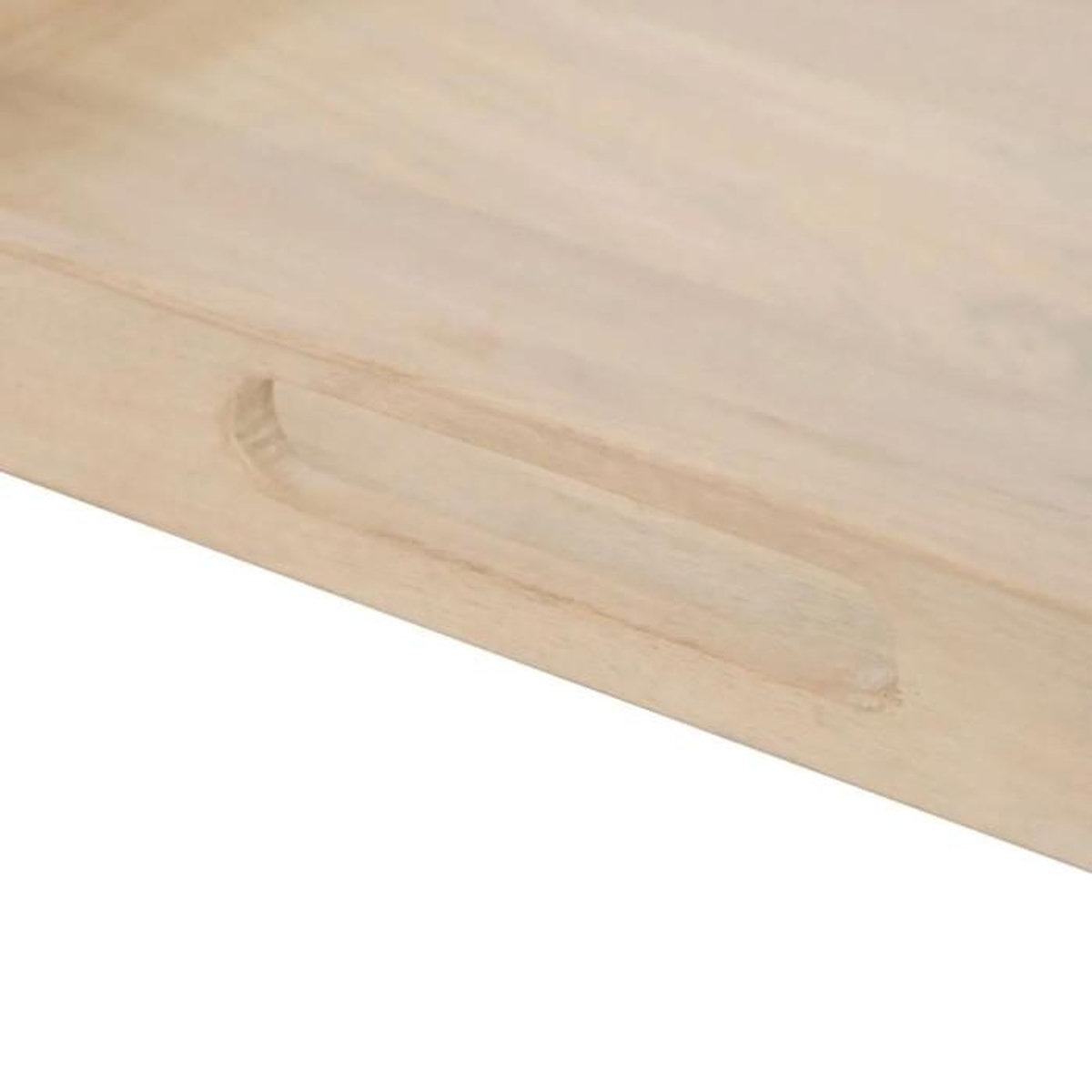 SECRET DE GOURMET Plateau de Service en Bois  Ward  25cm Beige