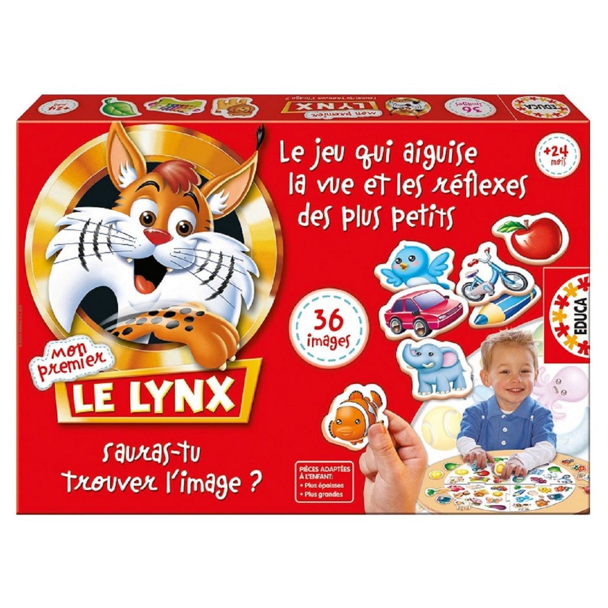 EDUCA Jeu Mon premier Lynx - 36 images