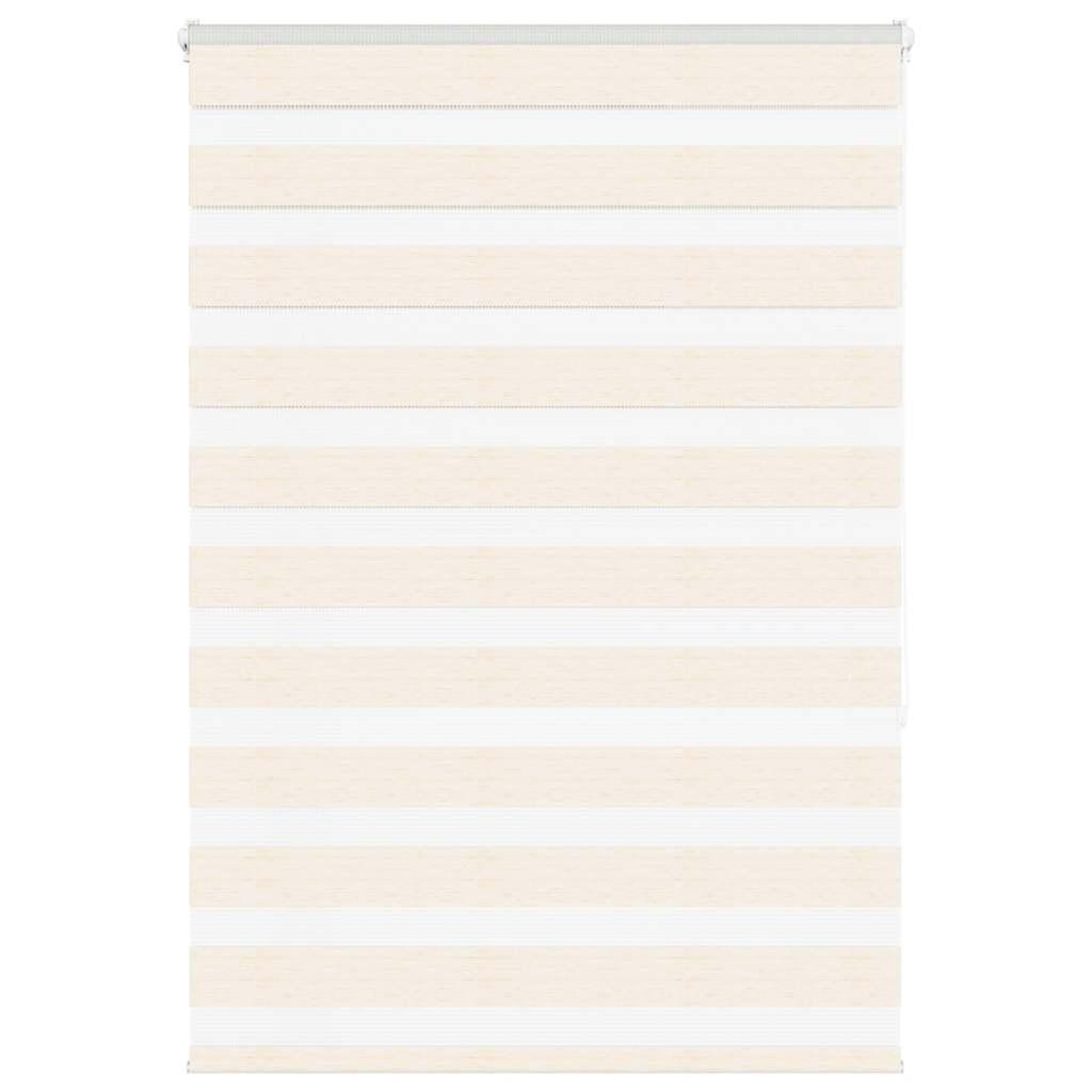 VIDAXL Store zebre beige marbre largeur du tissu 95,9 cm polyester