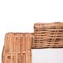 Voir la diapositive 2 : VIDAXL Canape a 3 places de jardin Rotin naturel