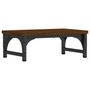 Voir la diapositive 2 : VIDAXL Support de moniteur chêne marron 37x23x14 cm bois d ingénierie