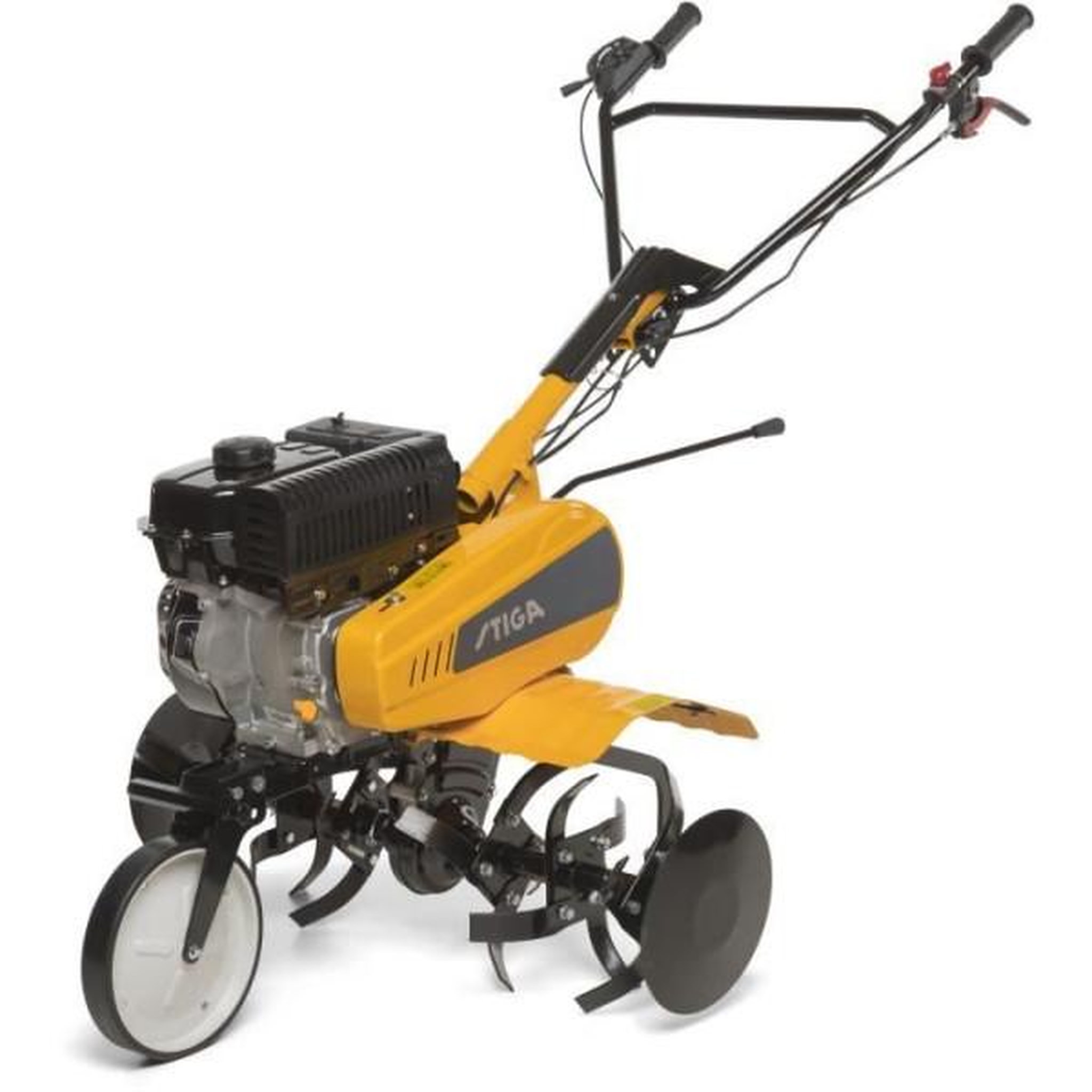 Voir la diapositive 4 : STIGA Motoculteur thermique - stiga - 182 cc - src 685 rg - puissance 3,5 kw - largeur 85 cm - 6 fraises - 3 vitesses - guidon réglab