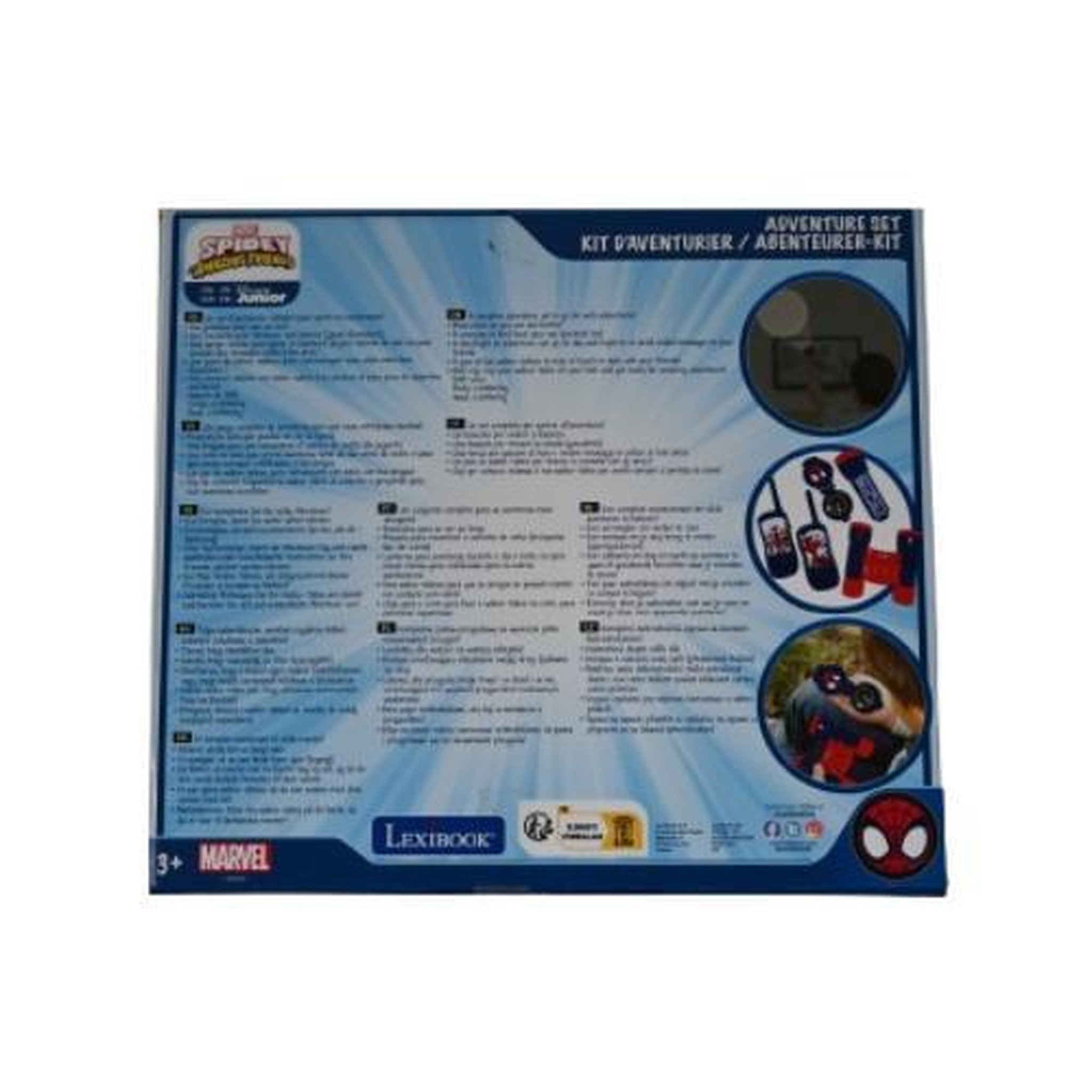 Voir la diapositive 6 : Lexibook Kit d'aventurier Spidey et ses amis extraordinaires