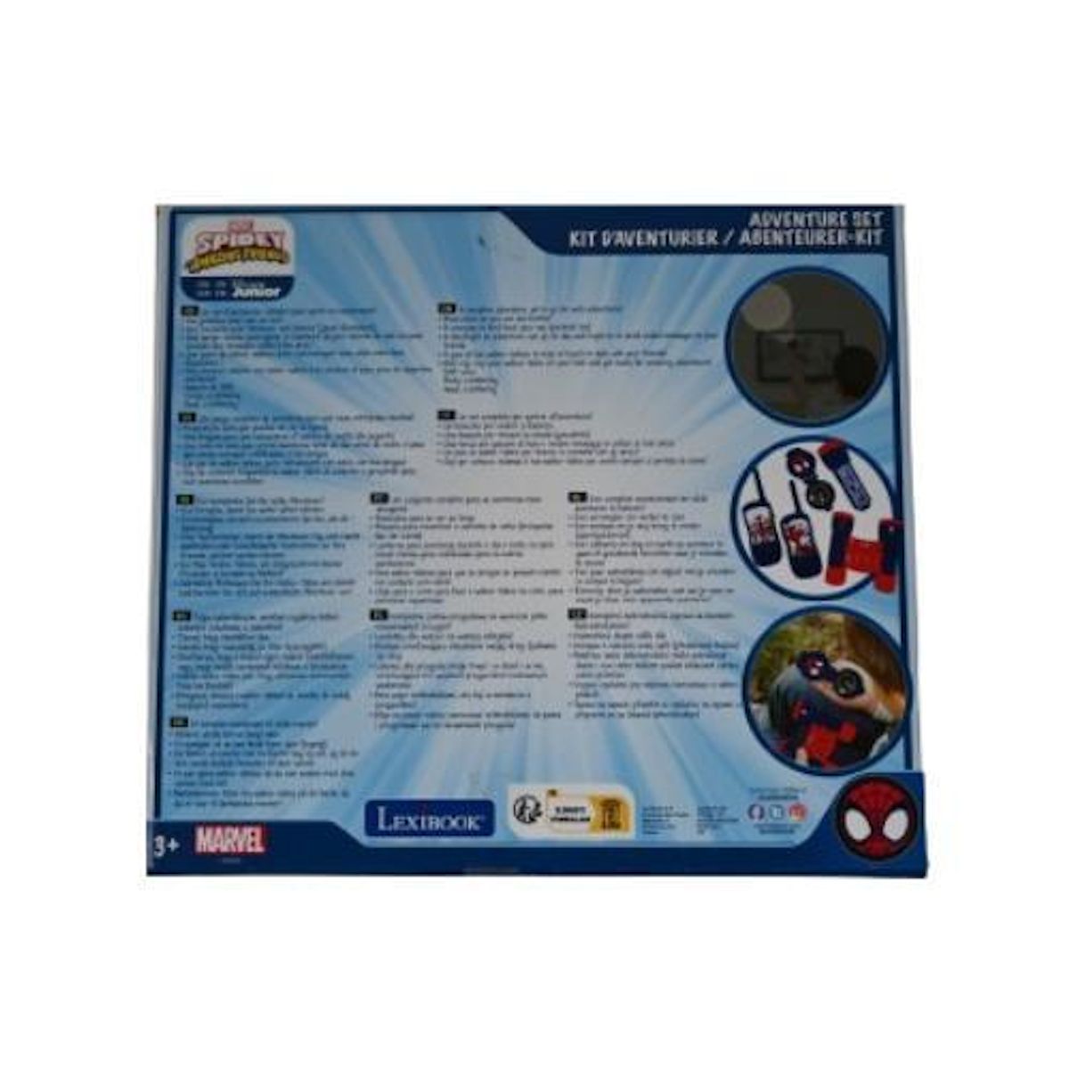 Lexibook Kit d'aventurier Spidey et ses amis extraordinaires
