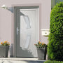 Voir la diapositive 1 : VIDAXL Porte d'entree Blanc 88x200 cm PVC