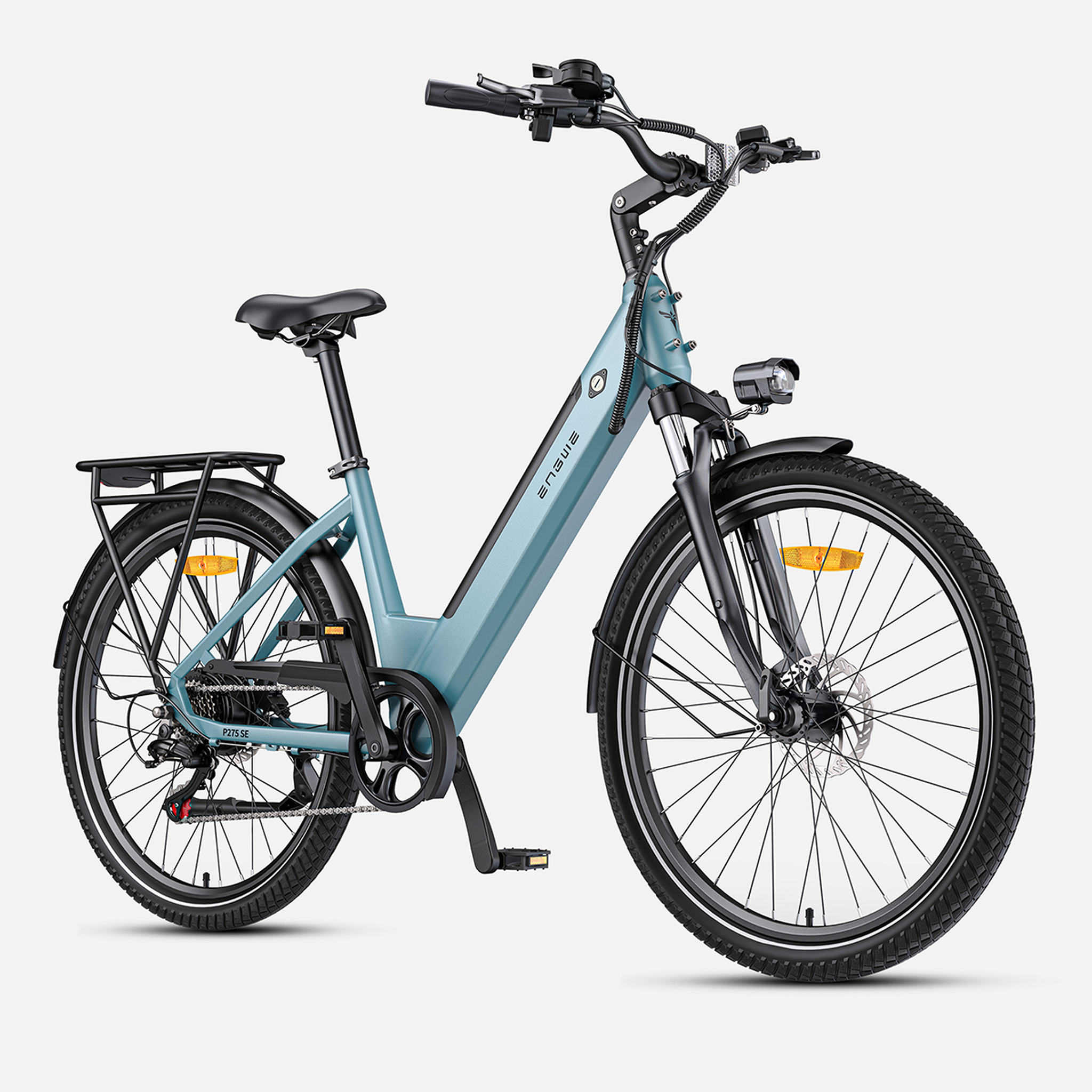 Voir la diapositive 2 : ENGWE Vélo électrique urbain P275 SE, moteur 250 W