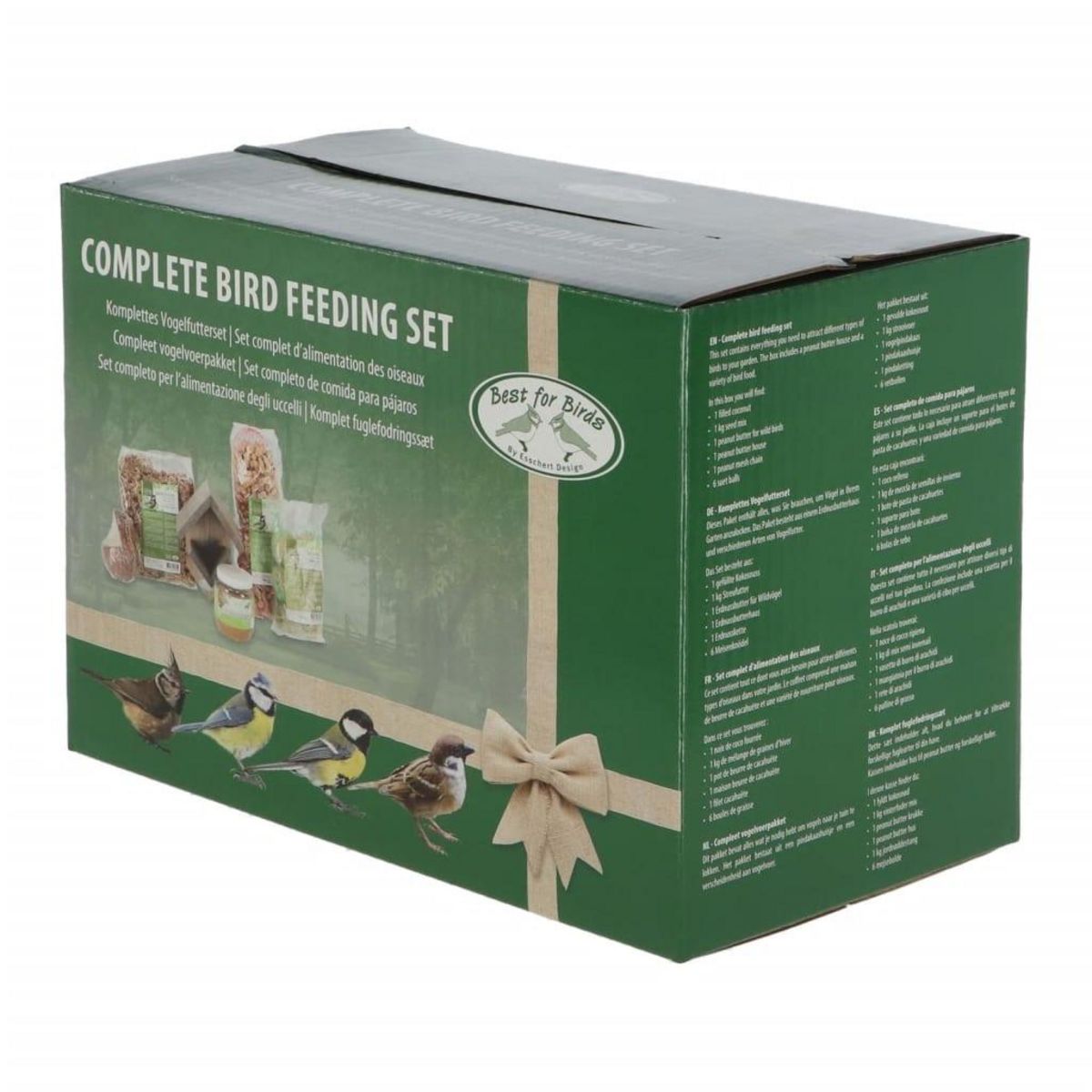 ESSCHERT DESIGN Esschert Design Ensemble complet de mangeoire a oiseaux L