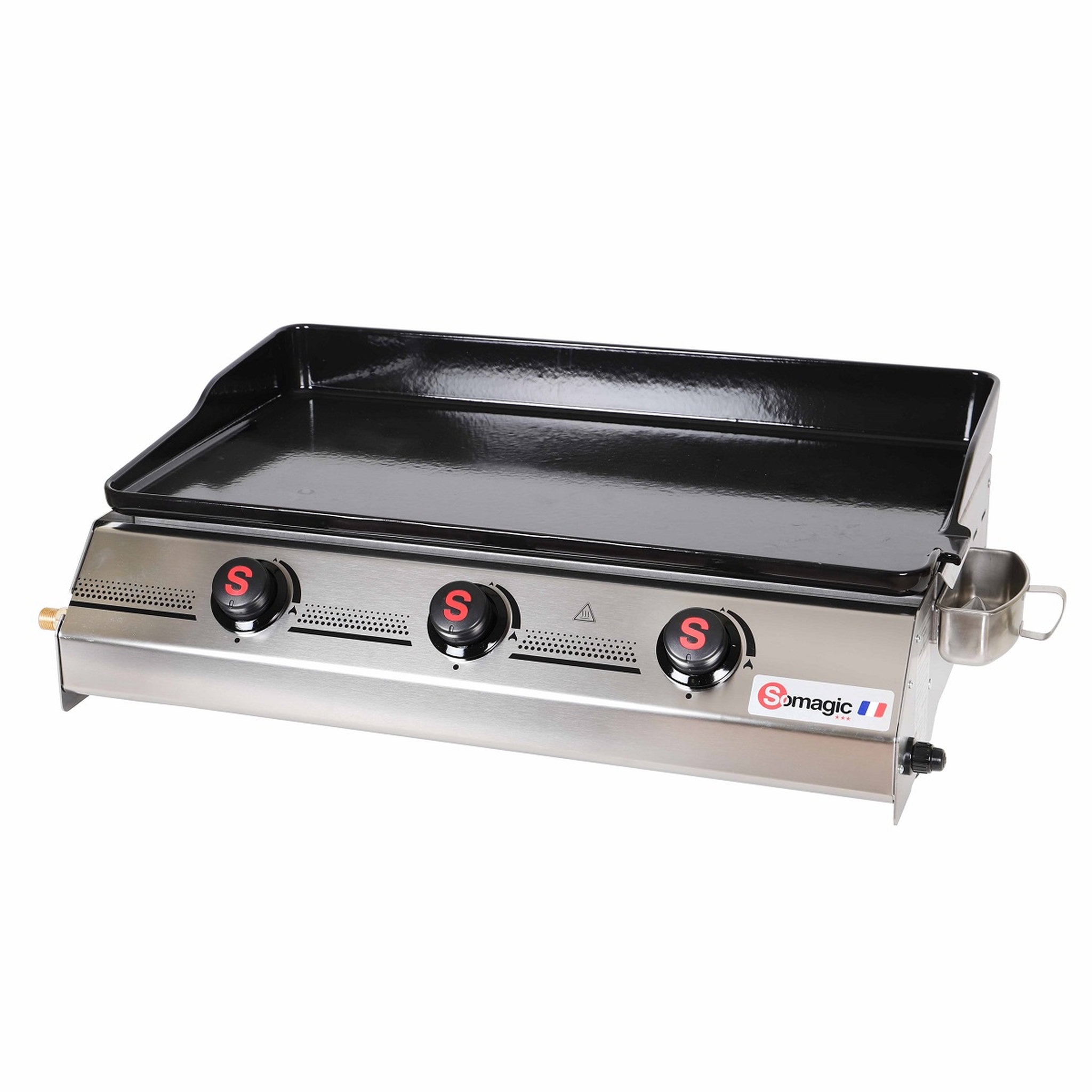 Voir la diapositive 2 : Somagic Plancha gaz 3 brûleurs PREMIUM 3