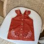 Voir la diapositive 4 : Petit Béguin Robe enfant en velours côtelé Manouk
