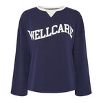 Pieces Sweat Marine Femme Pieces Andrea. Coloris disponibles : Bleu