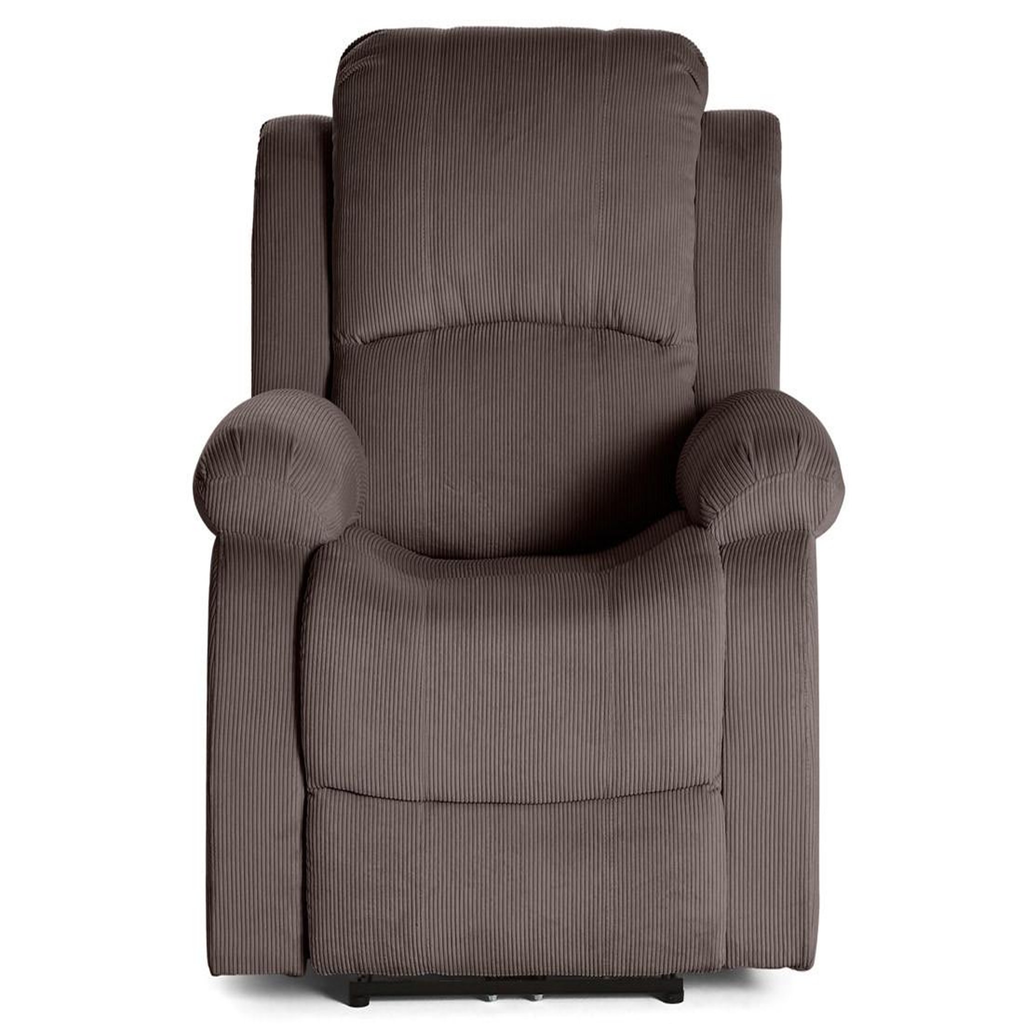 Voir la diapositive 1 : BEST MOBILIER Armand - fauteuil relax électrique en velours côtelé