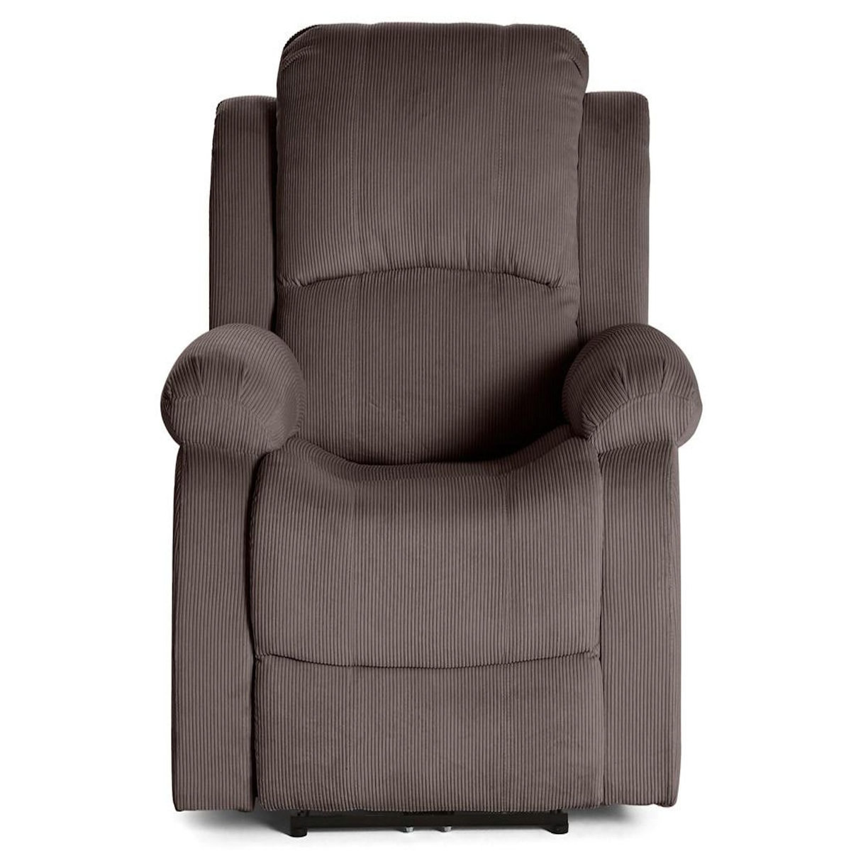 BEST MOBILIER Armand - fauteuil relax électrique en velours côtelé