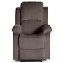 Voir la diapositive 1 : BEST MOBILIER Armand - fauteuil relax électrique en velours côtelé