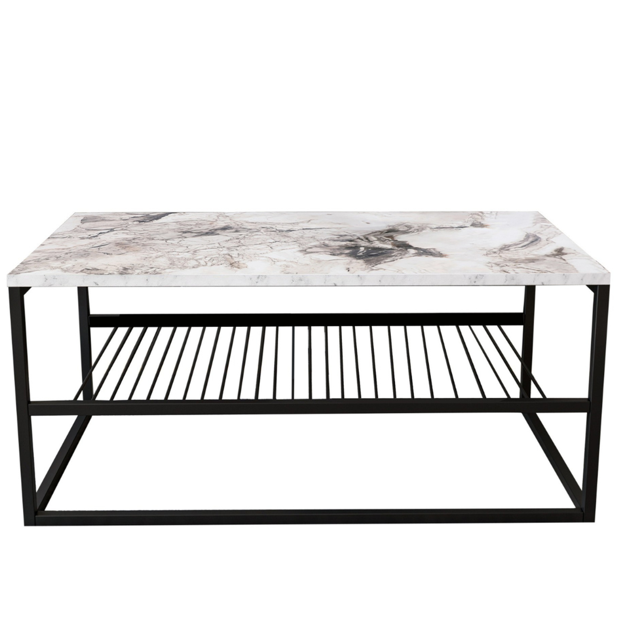 Voir la diapositive 1 : CONCEPT USINE Table basse effet marbre marbel