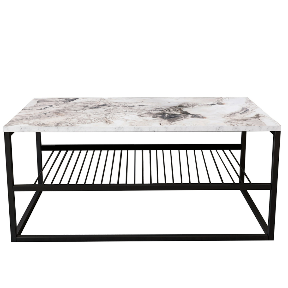 CONCEPT USINE Table basse effet marbre MARBEL