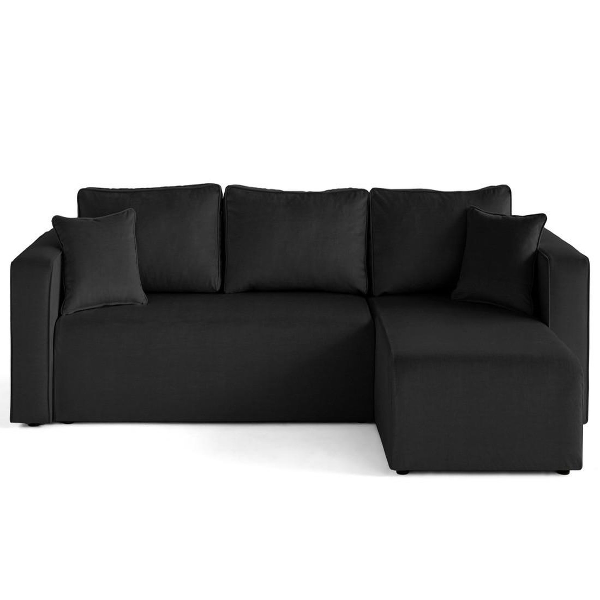 Voir la diapositive 4 : BEST MOBILIER Housse en velours pour canapé déhoussable topaze