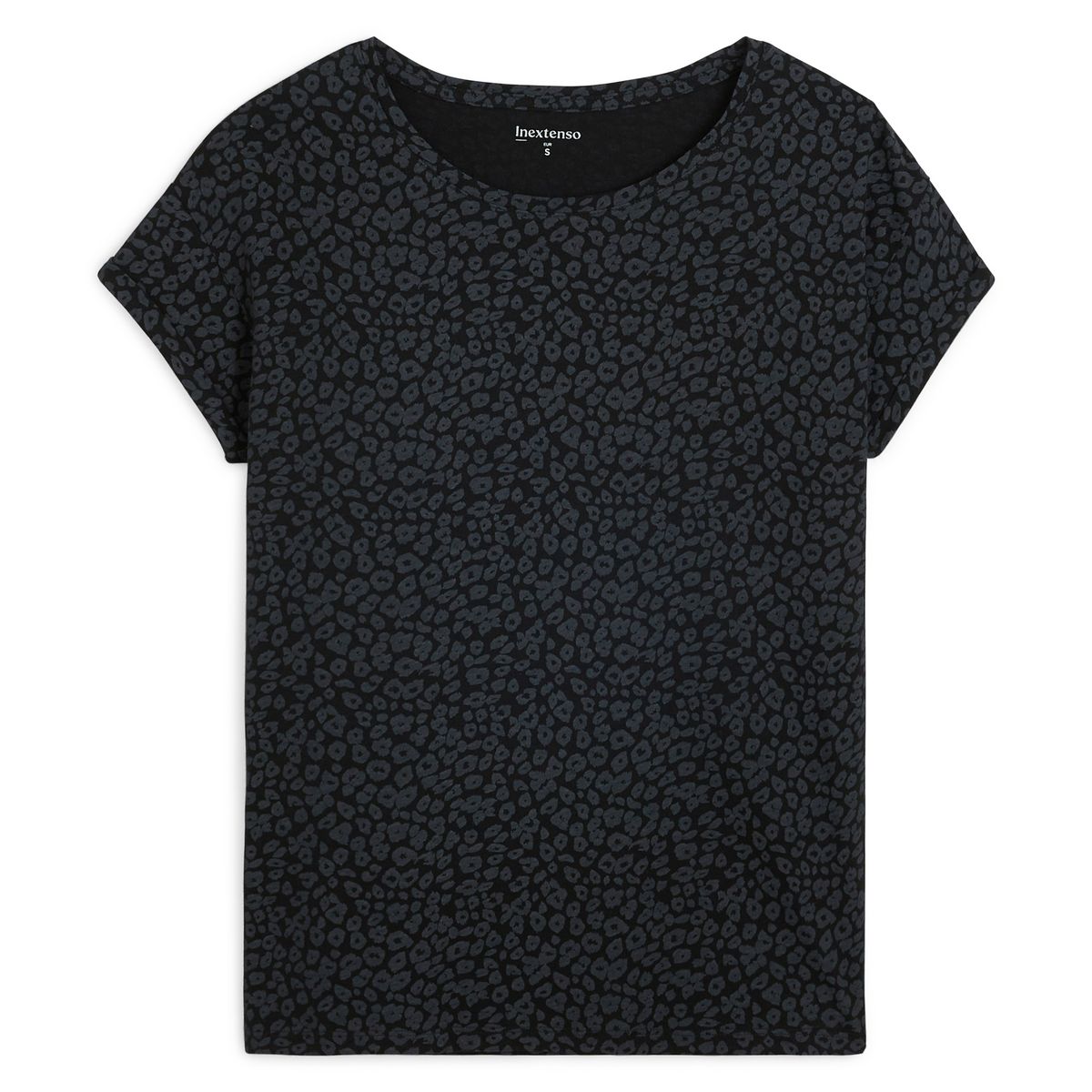 INEXTENSO T-shirt noir femme