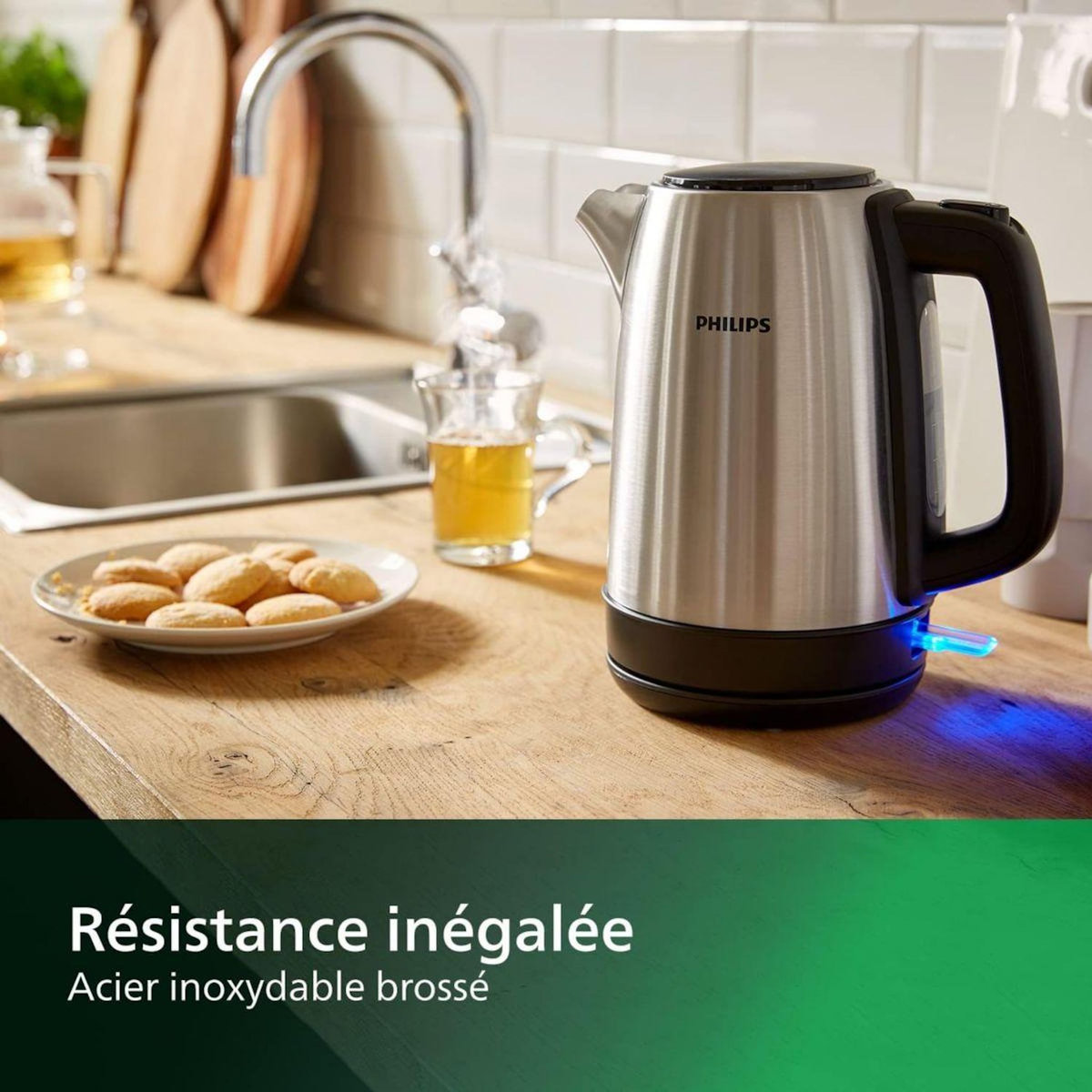 Philips Bouilloire HD9350/90 Bouilloire électrique Métal 1.7L, 2200W
