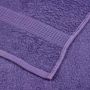 Voir la diapositive 6 : VIDAXL Serviettes de sauna 2 pcs violet 80x200 cm 360 g m² 100% coton
