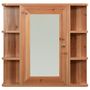 Voir la diapositive 4 : VIDAXL Armoire a miroir de salle de bain Chene 66x17x63 cm MDF