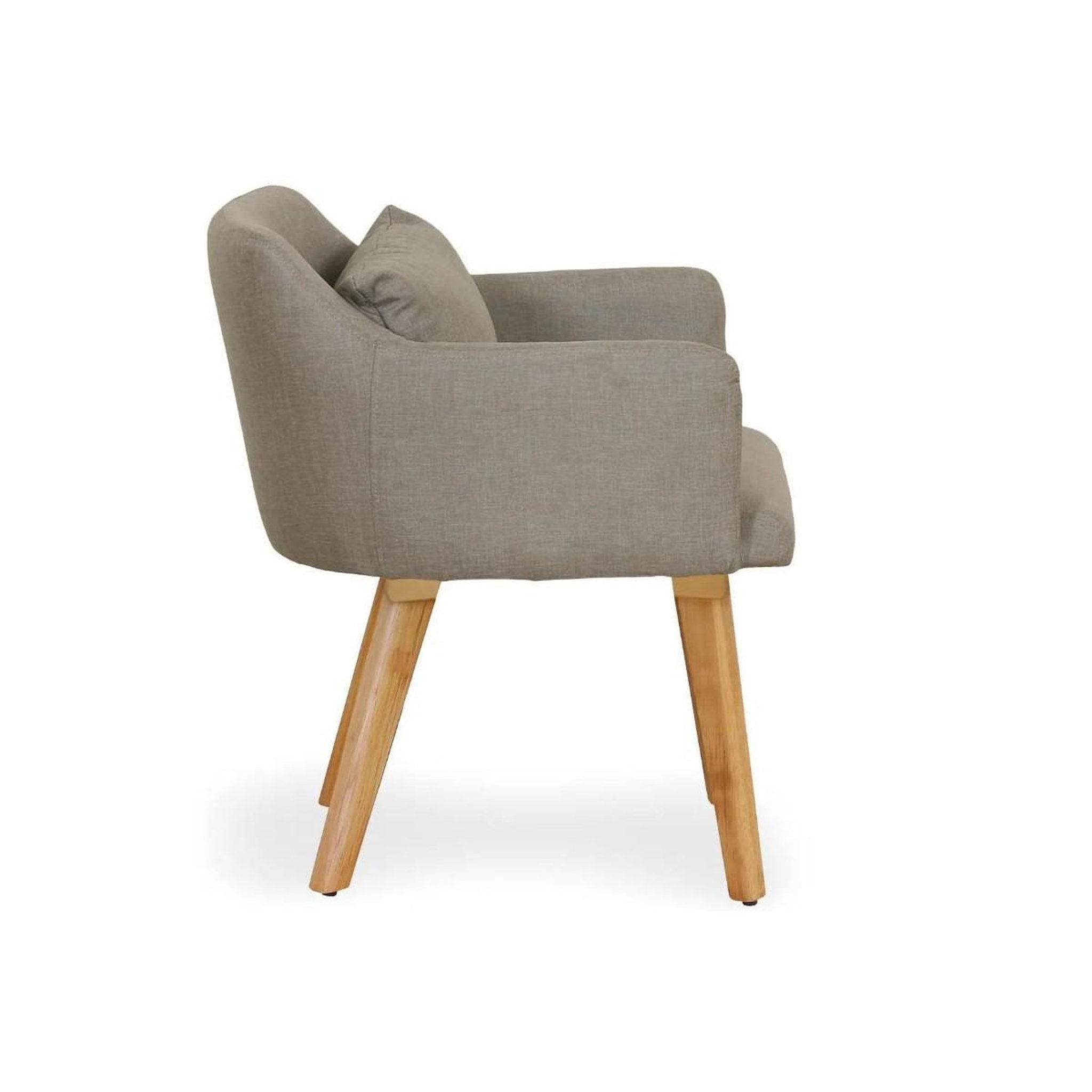 Voir la diapositive 5 : Paris Prix Lot de 20 fauteuils design  alan  70cm taupe