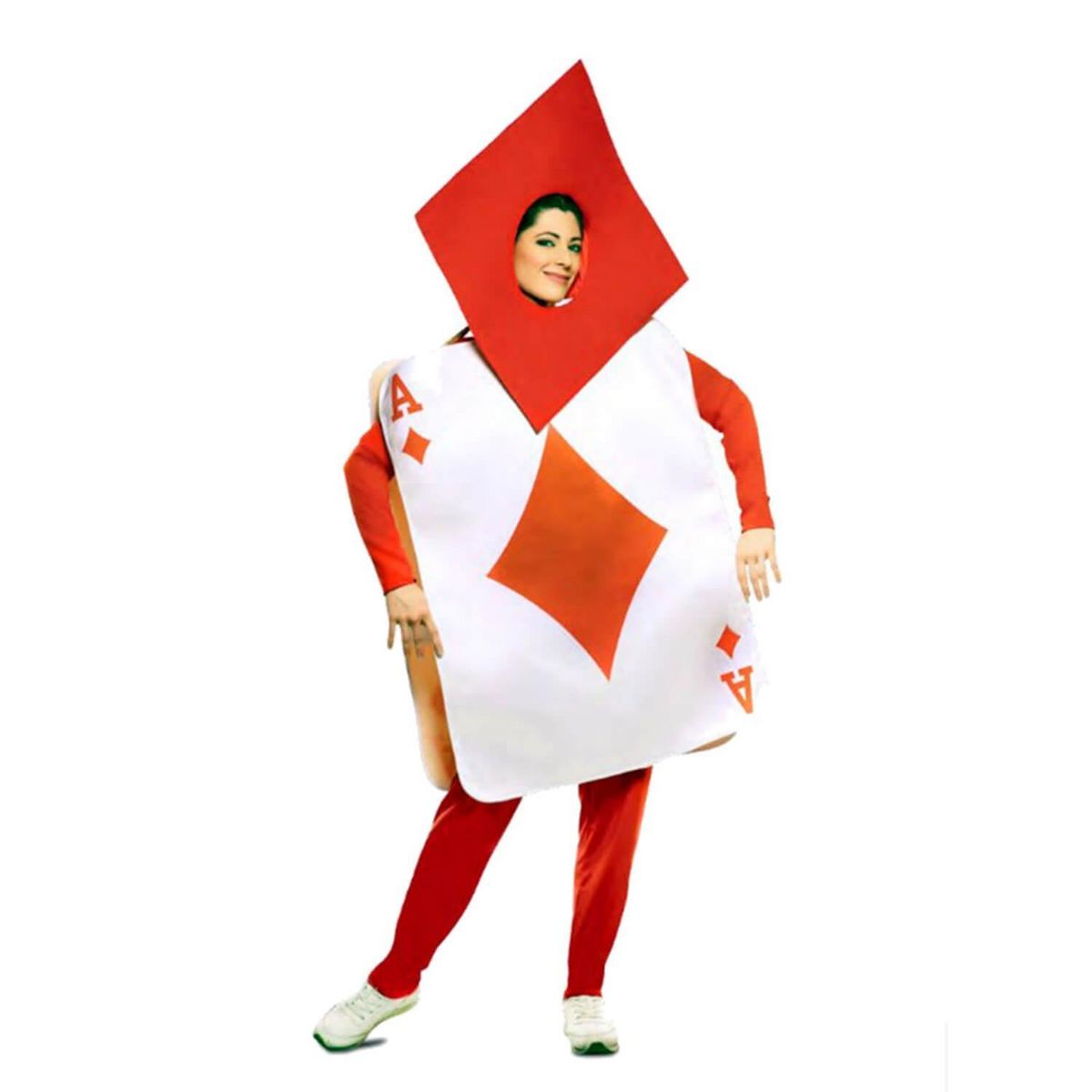 EURO CARNAVALES Déguisement As de Carreau - Adulte - M/L