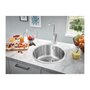 Voir la diapositive 2 : Grohe Evier de cuisine - Acier inoxydable - A encastrer par le dessus - GROHE K200 - 31720SD0