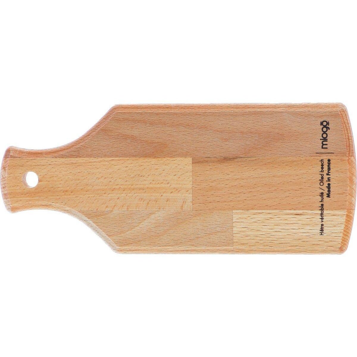 MIOGO Planche à découper Planche aperitif en hetre veritable