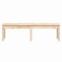 Voir la diapositive 4 : VIDAXL Banc de jardin a 2 places 159,5x44x45 cm bois massif de pin