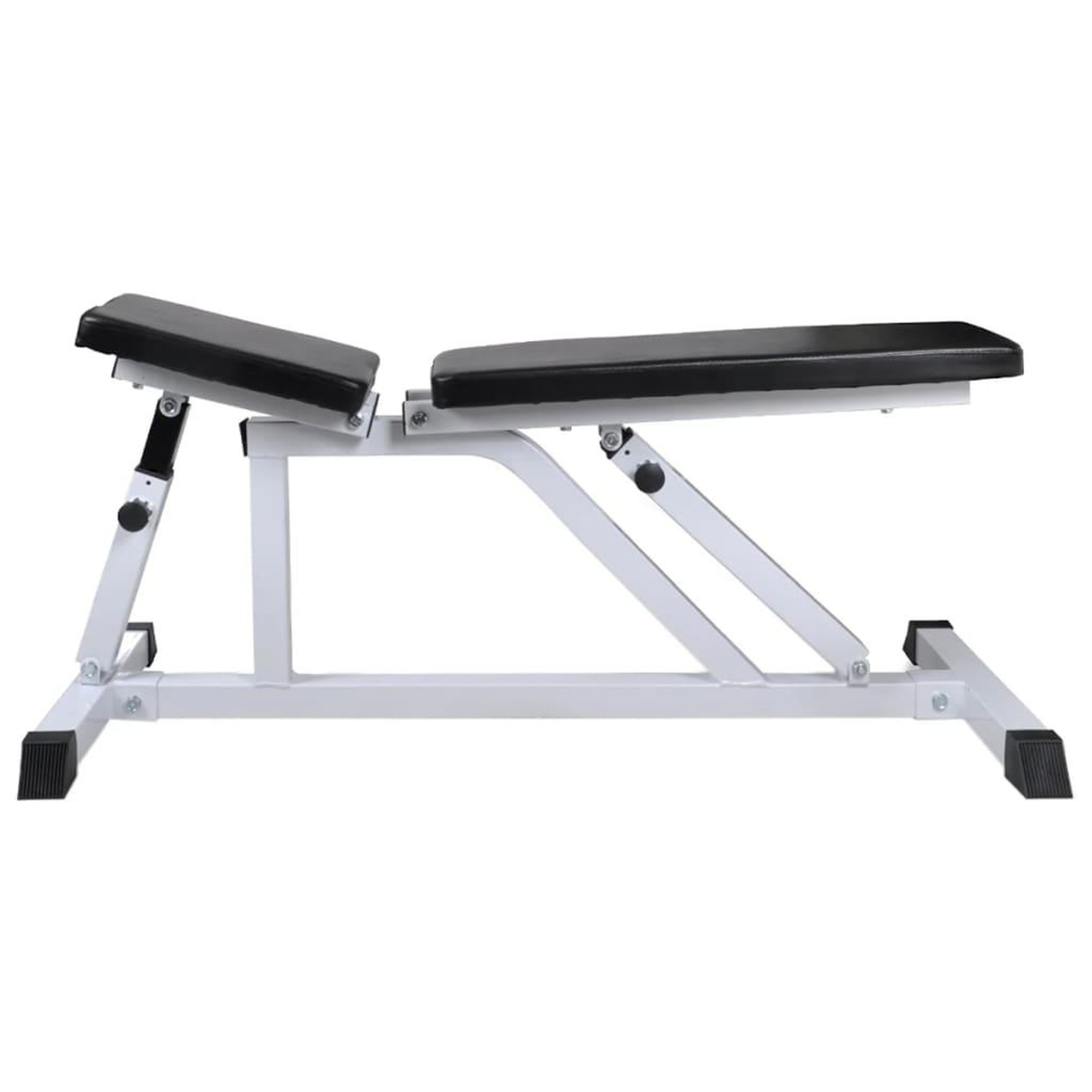 Voir la diapositive 4 : VIDAXL Banc d'entraînement avec jeu d'halteres 60,5 kg