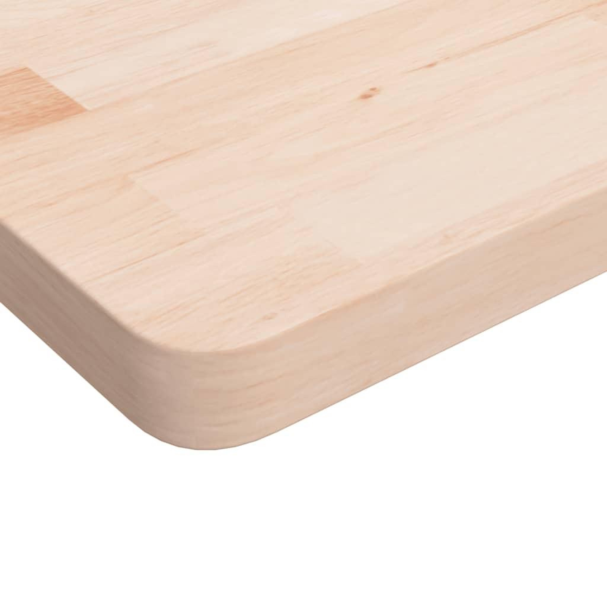 Voir la diapositive 3 : VIDAXL Comptoir de salle de bain 100x60x4 cm Bois massif non traite
