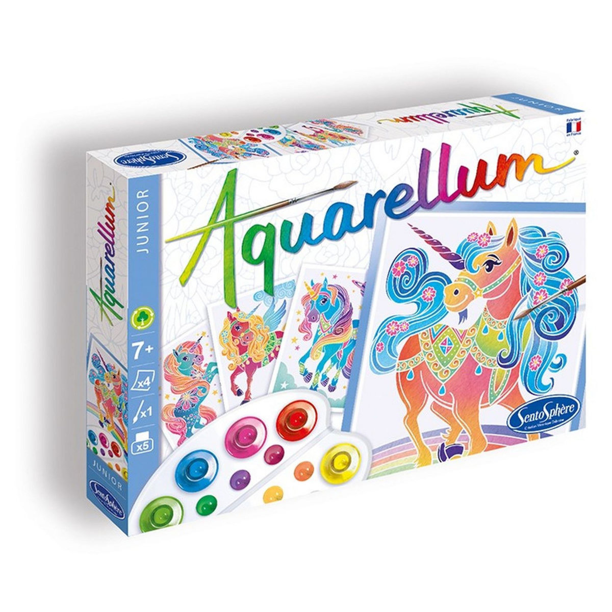 Sentosphère Aquarellum junior licornes