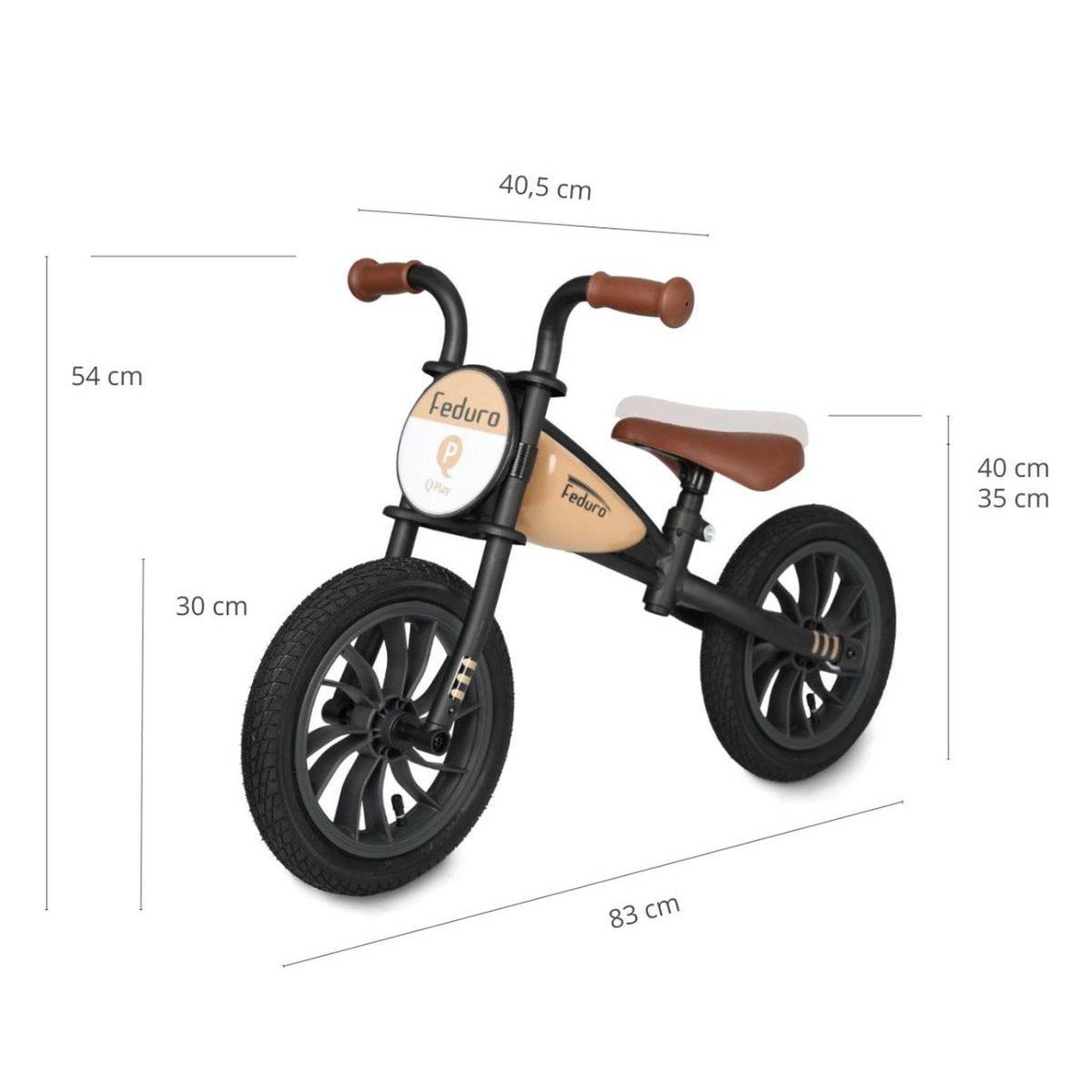 Voir la diapositive 3 : QPLAY Draisienne  feduro beige